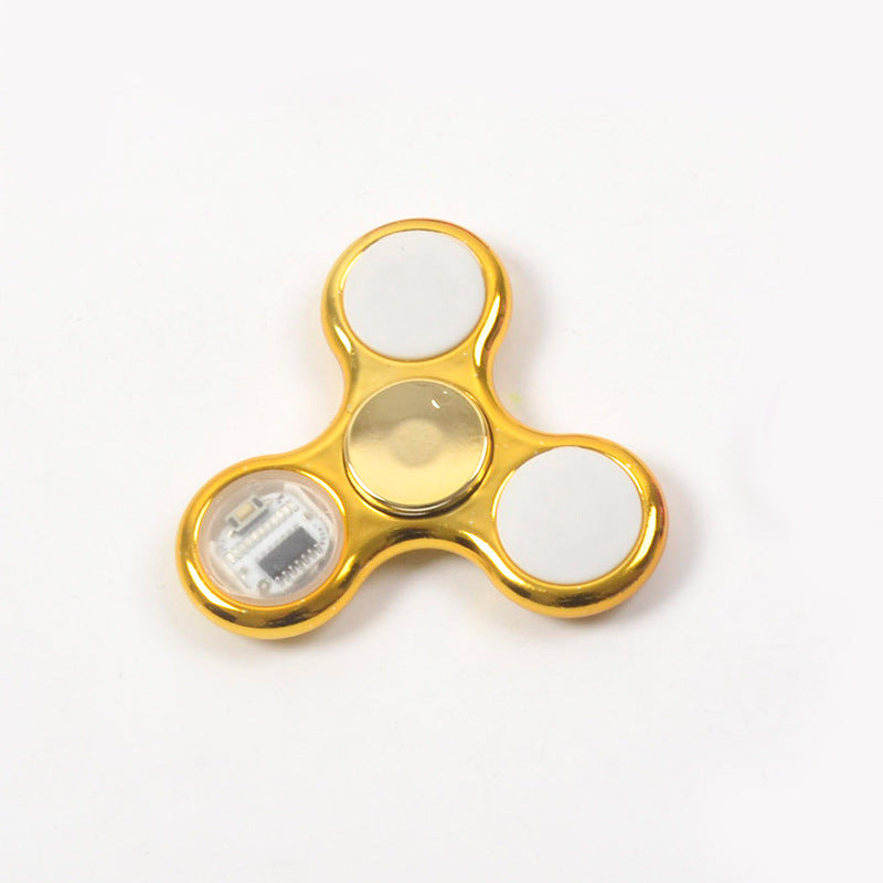 Glow in the Dark Creative LED Light Fidget Spinner, Stress Relief Hand Spinner, Kids Toy for Focus, Luminous Fidget Spin