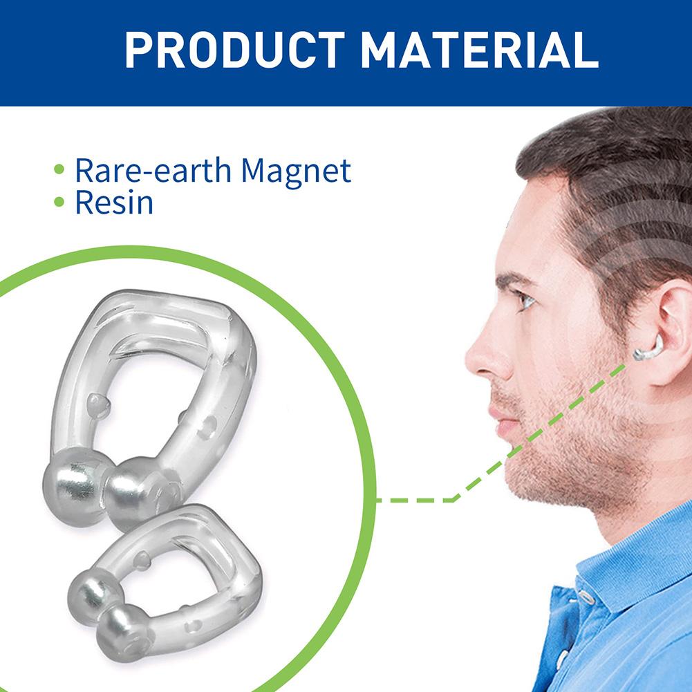 Magnetic Tinnitus Relief Clip for Ear Pressure Treatment and Hearing Discomfort Relief