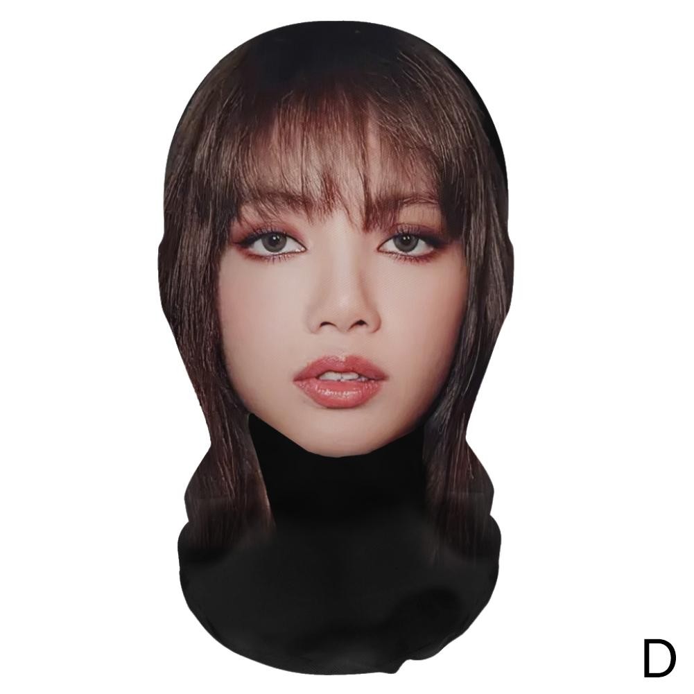 Breathable Full Face Mask for Unisex, Novel Cosplay Headgear, Party Simulation Prop