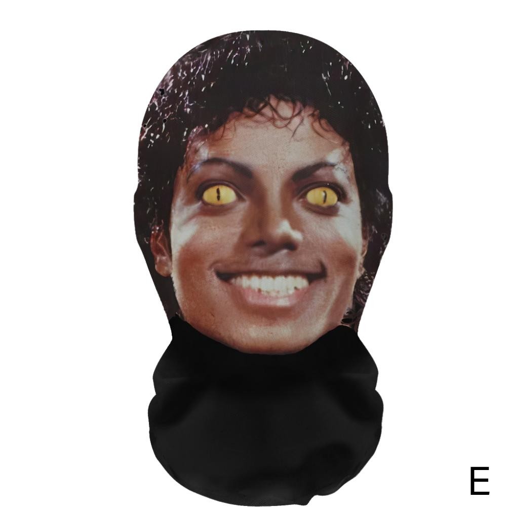Breathable Full Face Mask for Unisex, Novel Cosplay Headgear, Party Simulation Prop