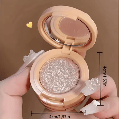 Three in One Makeup Palette Blush Highlighter Contour Set for Flawless Glow