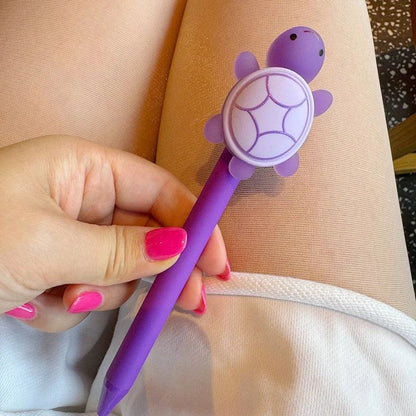 Cute Turtle Ballpoint Pen Set for Students