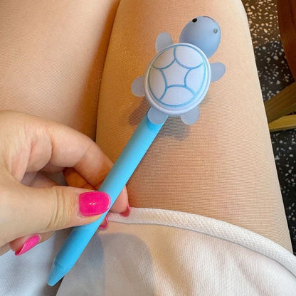 Cute Turtle Ballpoint Pen Set for Students