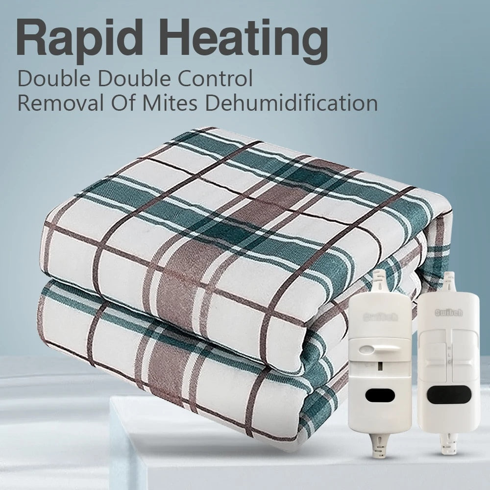 Electric Blanket Heated Mattress, Thicker Heater Heated Blanket, Electric Heating Blanket Winter Body Warmer