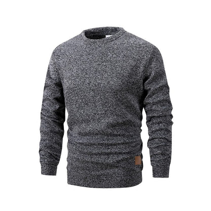 Mens Crew Neck Pullover Sweatshirt Casual Long Sleeve Top