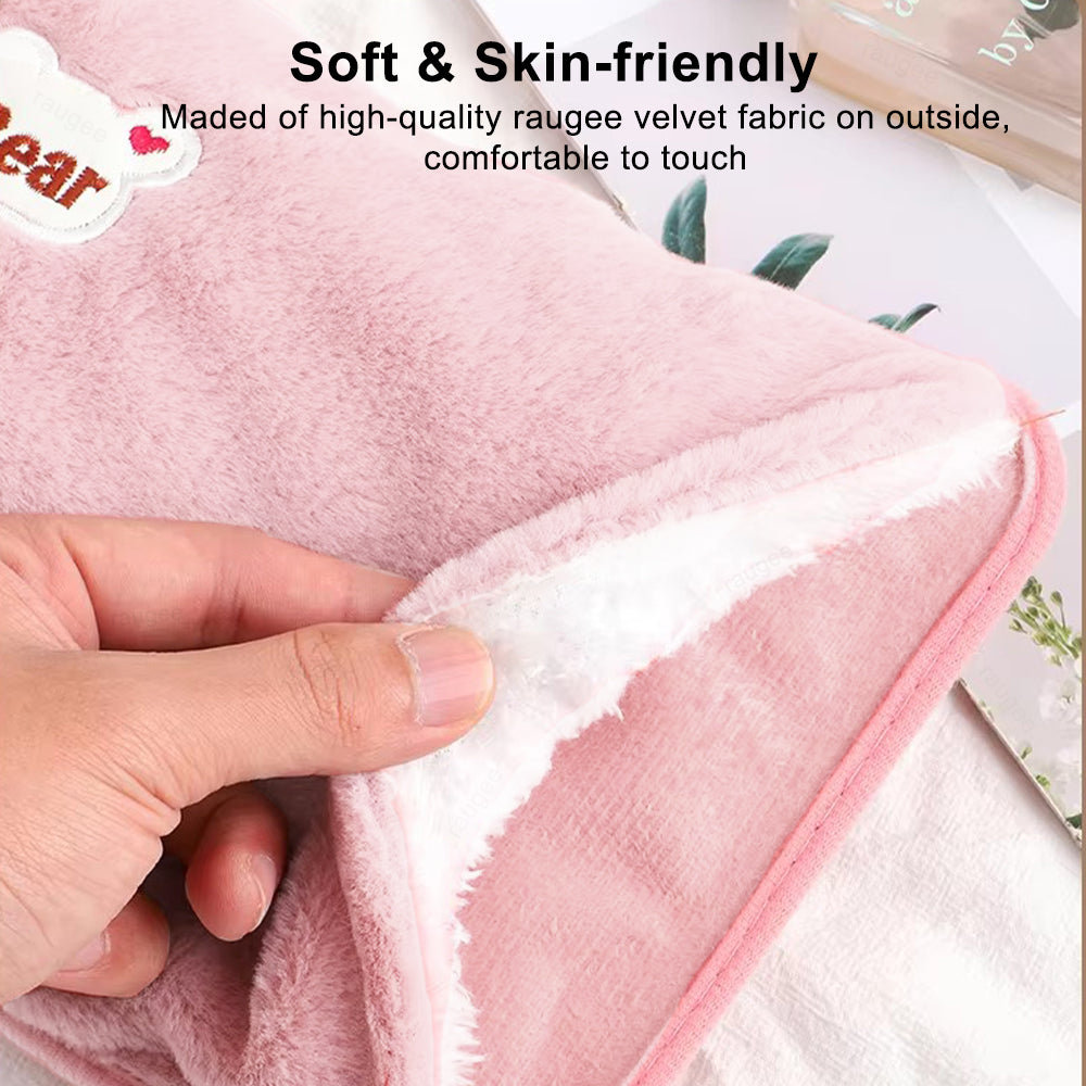 Hand Warmer Electric Hot Water Bag Soft Hand, Heater Fast Heating Warm, Winter Rechargeable Bag Hands Warmer