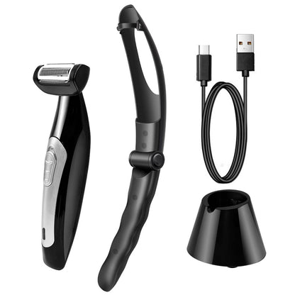 Back Shavers for Men Long Handle, Detachable Extension Handle Body Groomers for Smooth Shaving