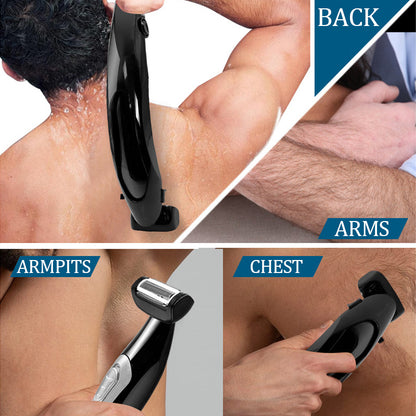 Back Shavers for Men, Body Groomers with Long Handle, Detachable Extension Handle for Easy Back Attachment