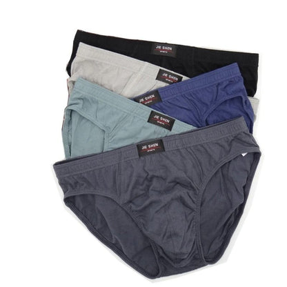 Mens Cotton Briefs Breathable Comfort Underwear 5 Pack