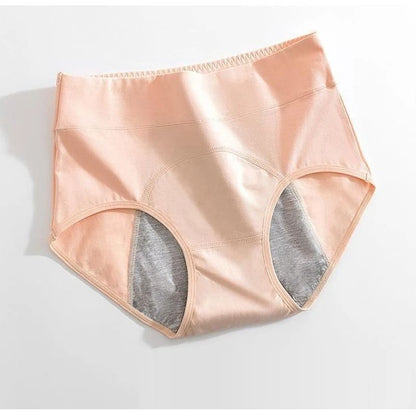 Womens High Waist Menstrual Panties Leakproof Cotton Period Underwear