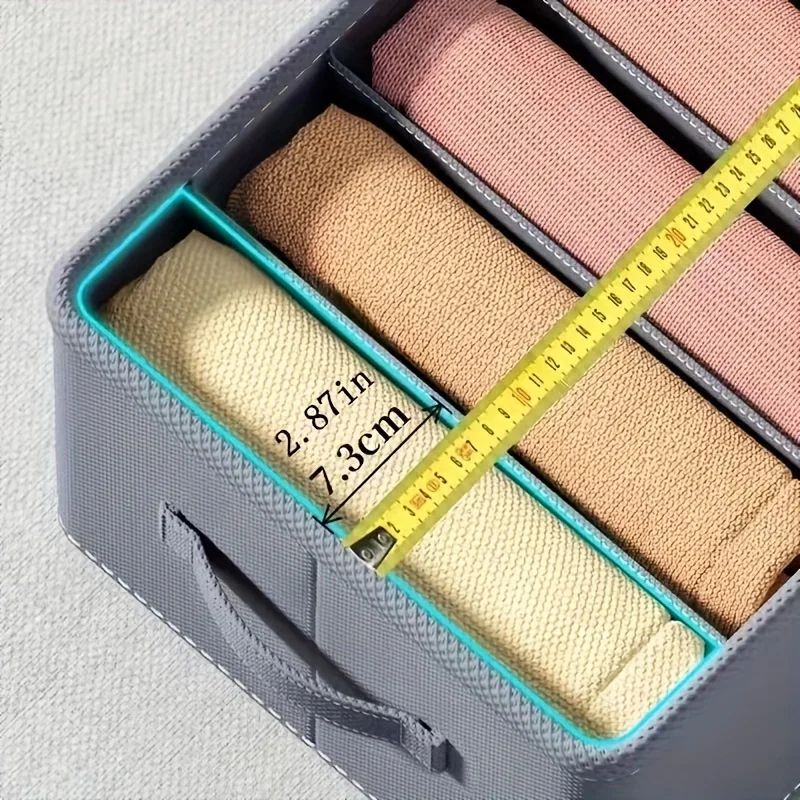 PP Board Clothes Storage Box Organizer – Divided Closet Organizer for Jeans, Sweaters, Shirts & Pants