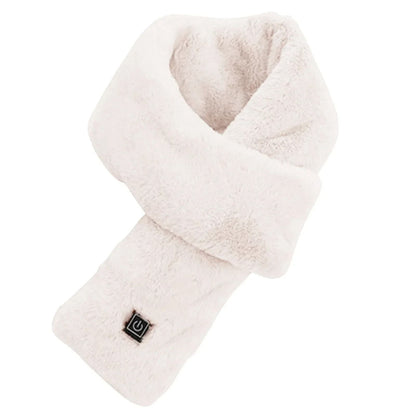 USB Heated Winter Scarf for Men and Women Adjustable Temperature