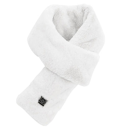 USB Heated Winter Scarf for Men and Women Adjustable Temperature