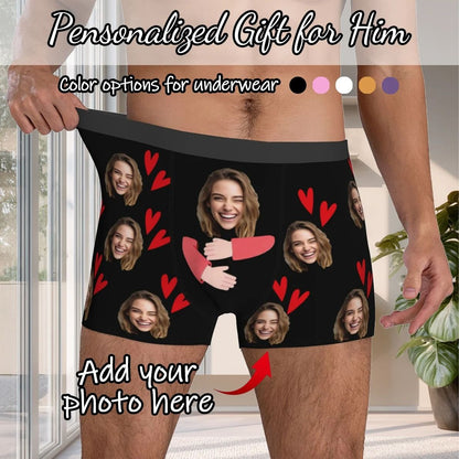 Personalized Photo Boxer Briefs for Men