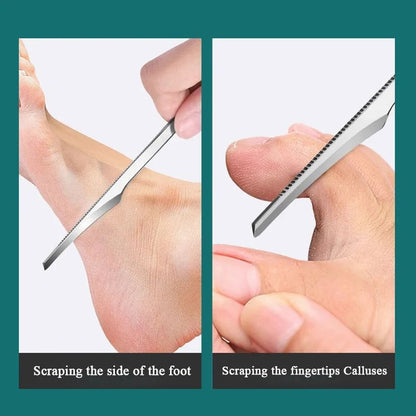 Professional Foot Callus Remover & Pedicure Knife Kit for Smooth Heels