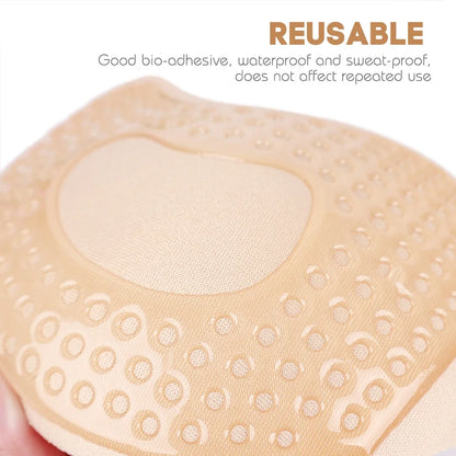Invisible Strapless Adhesive Stick Bra, Strapless Push Up Bras, Seamless Silicone Nipple Covers, Women Lingerie Bralette