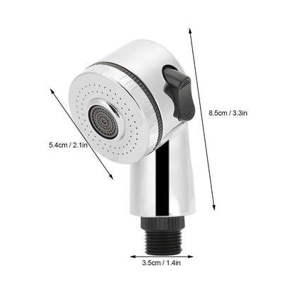 G1/2 Interface Water Saving Shower Head – High Pressure Shampoo Shower Head with Side Switch