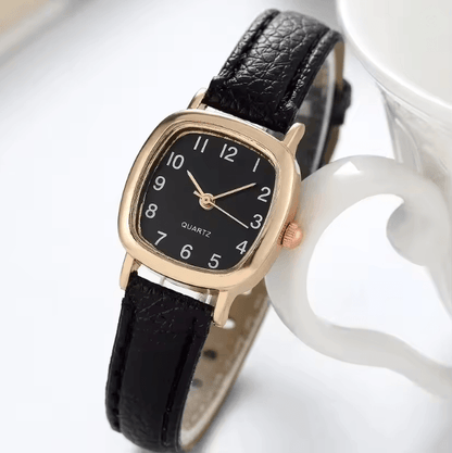 Square Womens Quartz Watch Simple Vintage Small Dial