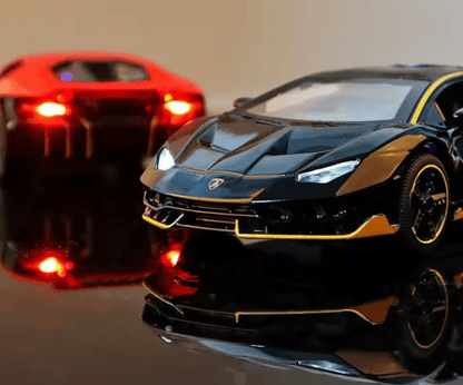 1:32 Lamborghini LP770 Diecast Pull Back Toy Car With Lights and Music