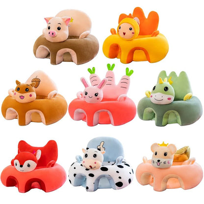 Baby Plush Support Seat Cover Learning to Sit