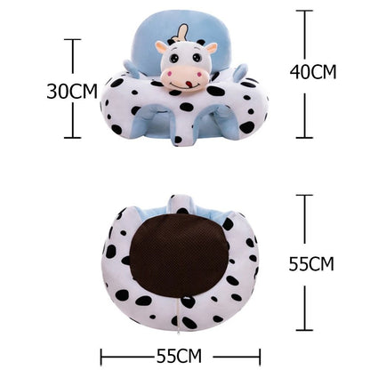 Baby Plush Support Seat Cover Learning to Sit