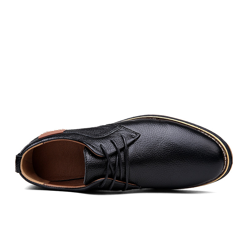Luxury Brand Genuine Leather Men Dress Shoes, Oxfords Brogue Lace Up, Italian Moccasins, Casual Loafers Plus