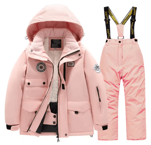 Childrens Winter Ski Suit Windproof Waterproof Snow Jacket for Boys and Girls