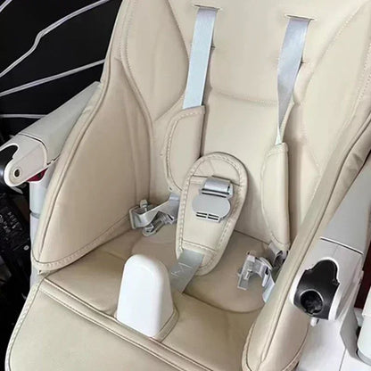 Baby Chair Seat Cushion Cover – PU Leather Padded Stroller & High Chair Protector