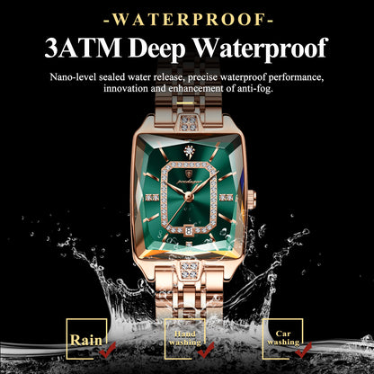 Premium Elegant Women's Watches Waterproof Ladies Wristwatch Stainless Steel Quartz Luxury Date Watch