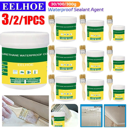 Invisible Waterproof Sealant Paste for Roof, Bathroom & Home Repairs