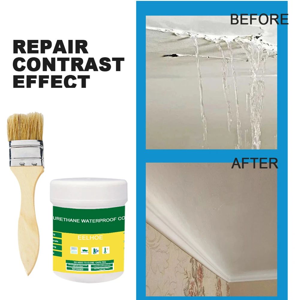 Invisible Waterproof Sealant Paste for Roof, Bathroom & Home Repairs