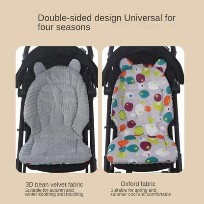 Baby Stroller Changing Pad – Cotton Diaper Nappy Mat for Pram, Buggy, Car Seat & Newborns