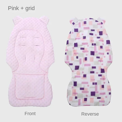 Baby Stroller Changing Pad – Cotton Diaper Nappy Mat for Pram, Buggy, Car Seat & Newborns