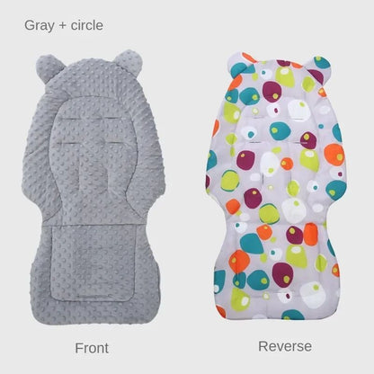 Baby Stroller Changing Pad – Cotton Diaper Nappy Mat for Pram, Buggy, Car Seat & Newborns