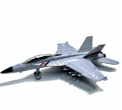 Simulation Alloy Aircraft Model Manual Rebound Inertia Plane Collectible Toy