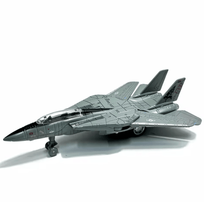 Simulation Alloy Aircraft Model Manual Rebound Inertia Plane Collectible Toy