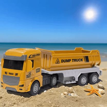 Inertia Construction Vehicle Toy Set Mixer Digger Tipper Trucks Engineering Playset Ages