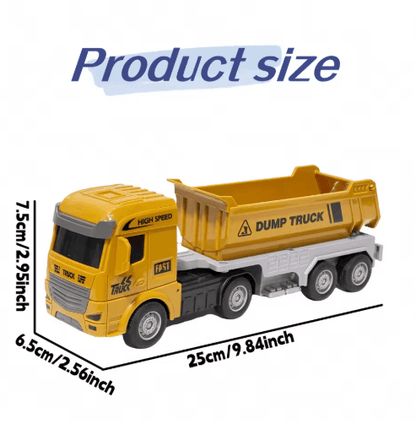 Inertia Construction Vehicle Toy Set Mixer Digger Tipper Trucks Engineering Playset Ages
