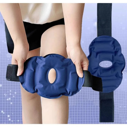 Reusable Knee Ice Pack Wrap Adjustable Cold Therapy Gel Pad