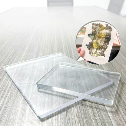 Reusable Gel Printing Plate for Monoprinting and Art Crafts