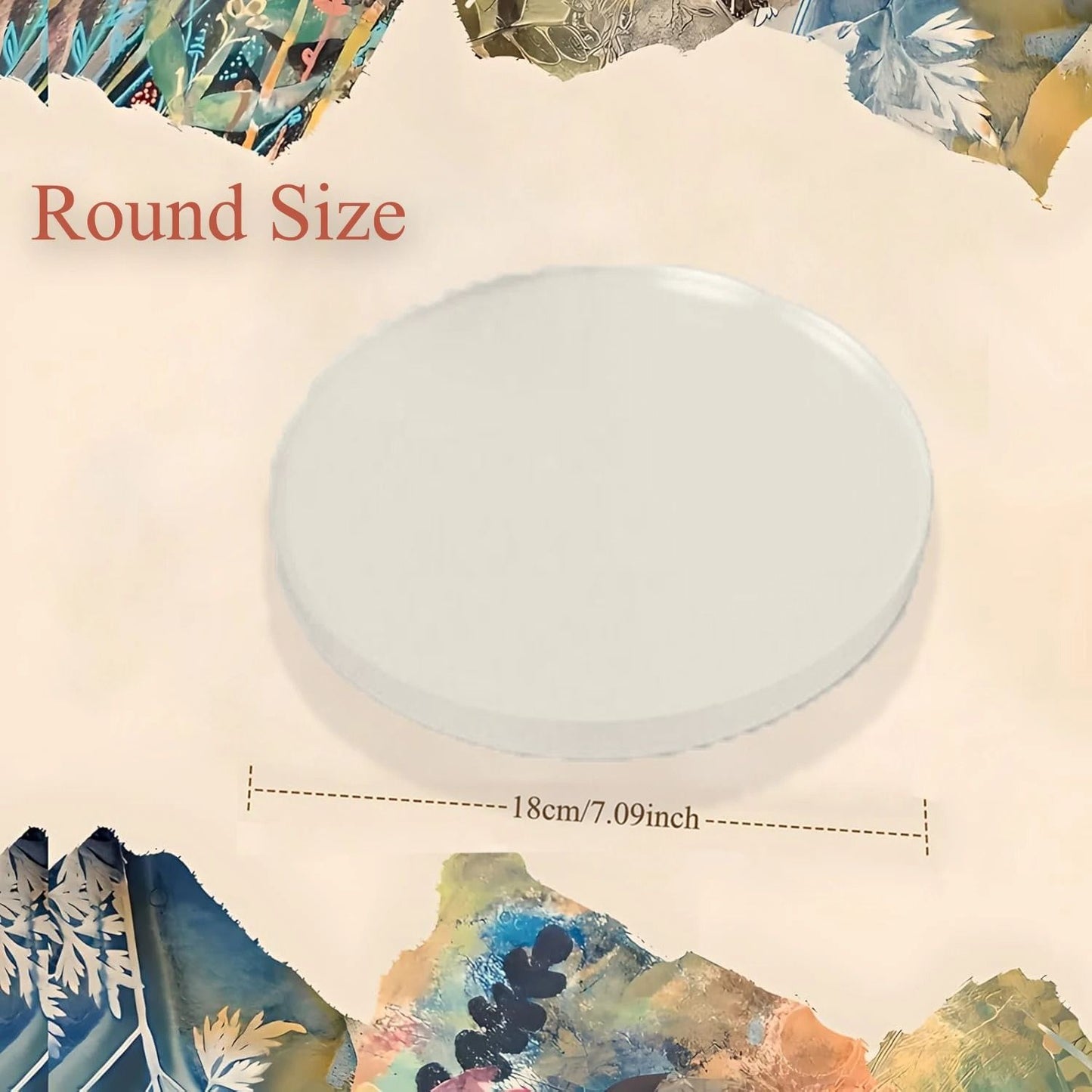 Reusable Gel Printing Plate for Monoprinting and Art Crafts