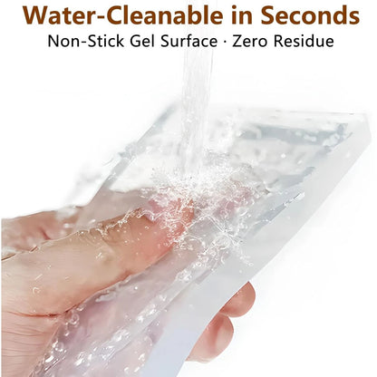 Reusable Gel Printing Plate for Monoprinting and Art Crafts