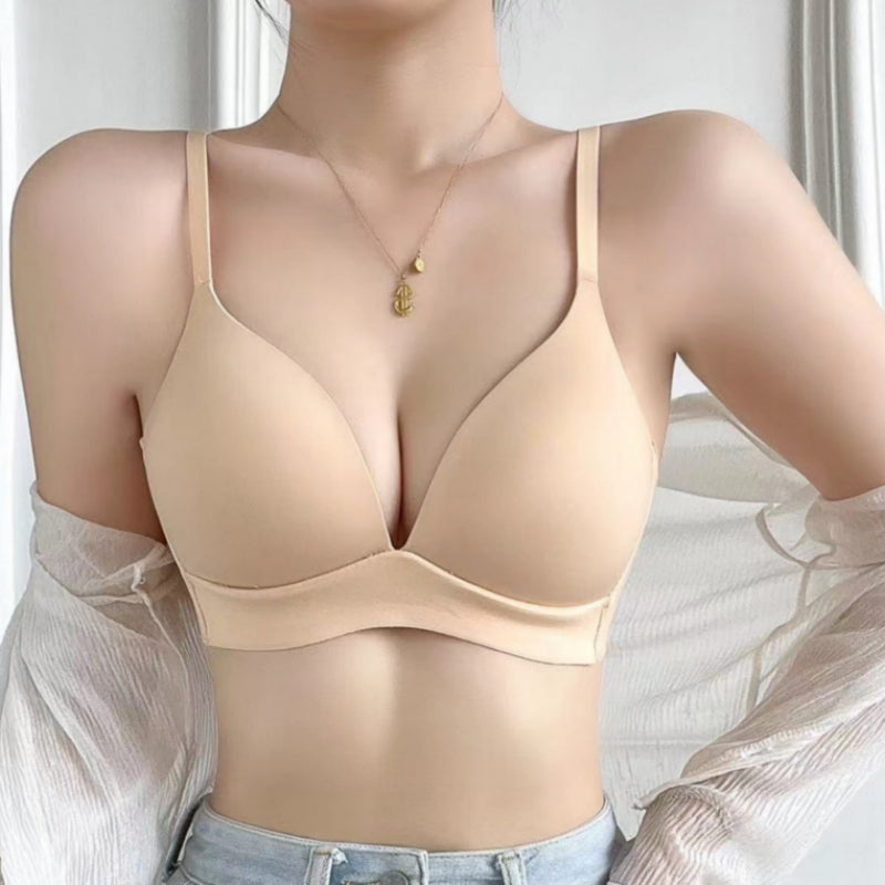 Seamless Bra Wireless Push Up Bra for Smooth Everyday Comfort