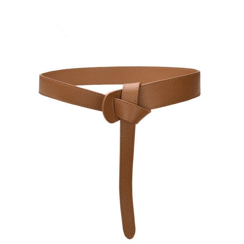 Simply Elegant Buckle-Free Knot Belt