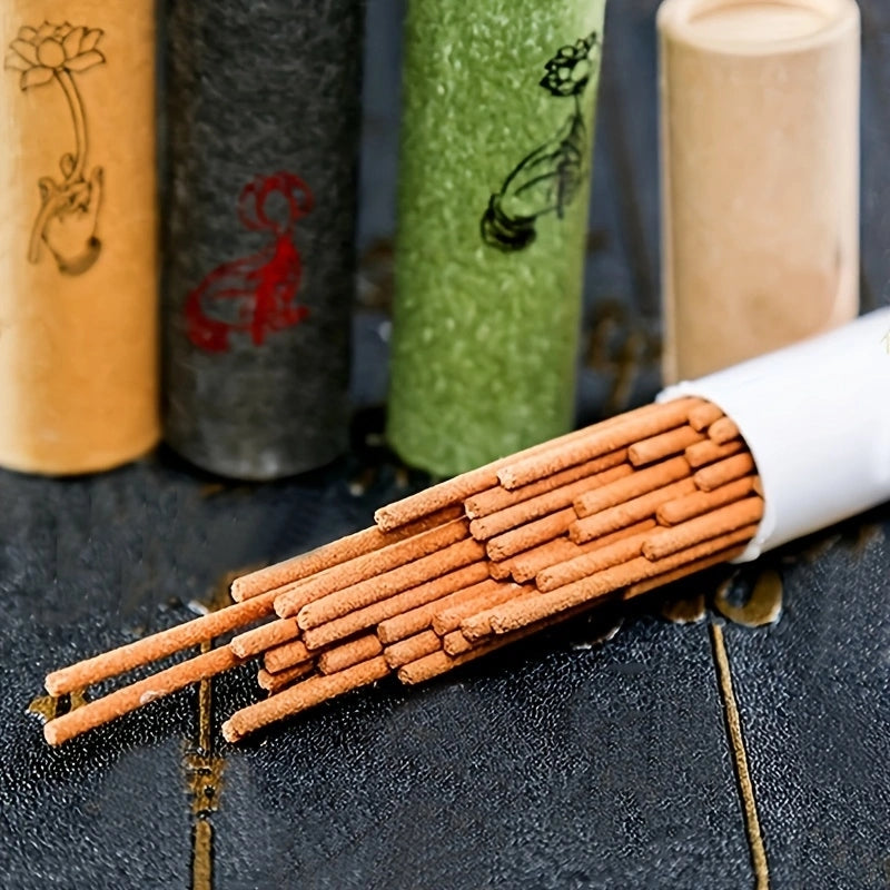 Natural Sandalwood Incense Sticks Aroma Blessing Pray Buddha Home Incense
