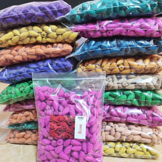 Natural Smoke Incense Cones Sandalwood Lavender Fragrant Aromatherapy for Home
