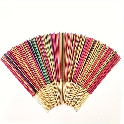 Natural Aromatherapy Incense Sticks Set Lavender Jasmine Ocean Rose Sakura Incense Burner for Yoga Meditation