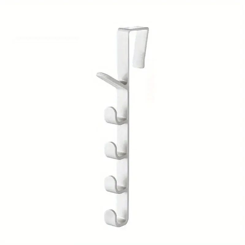 Over-Door Plastic Clothes and Bag Hanging Rack