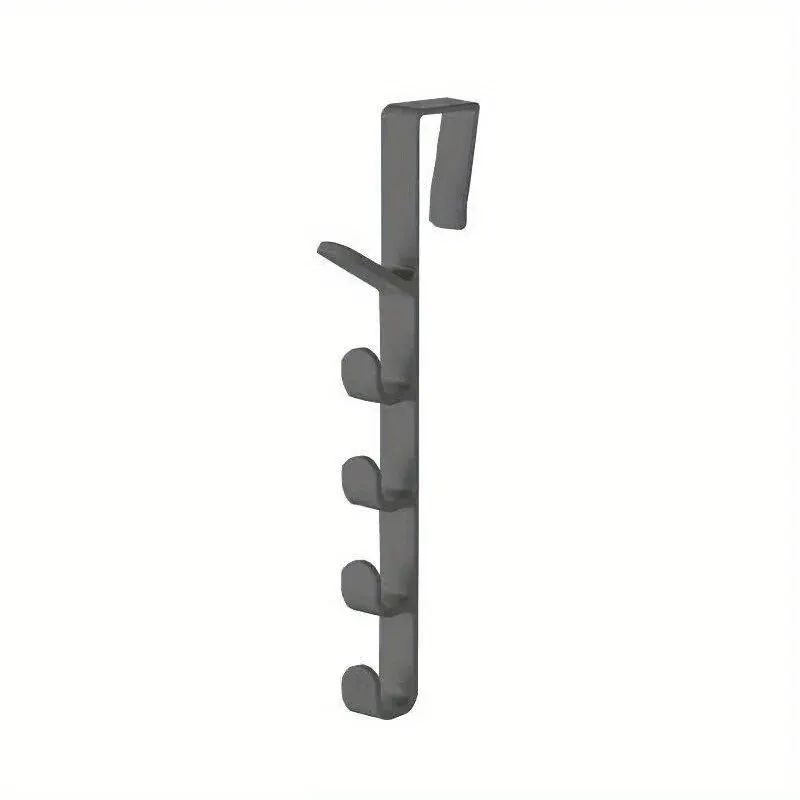 Over-Door Plastic Clothes and Bag Hanging Rack