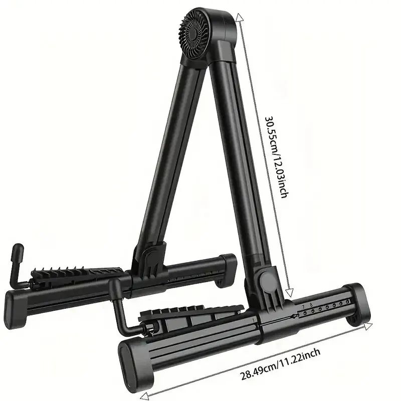 Portable Folding Guitar Stand for Acoustic Electric and Bass